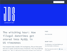 Tablet Screenshot of johnscott.net